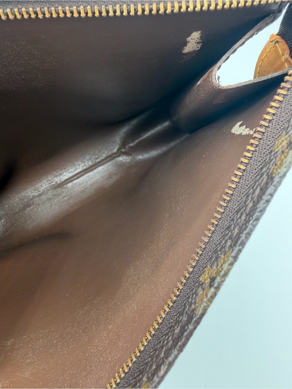 Louis Vuitton Monogram Canvas Pouch/ clutch in Brown - Picture 7 of 7
